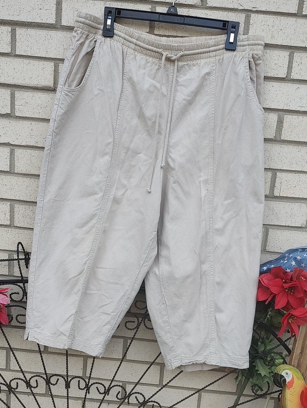 Tan Capris Pants